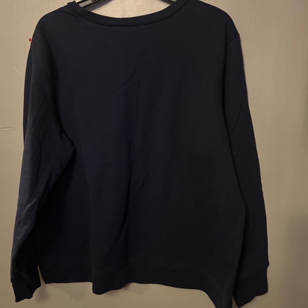 Gap shirt - navy/blue sweatshirt boxy cut logo graphic - Picture 5 of 10